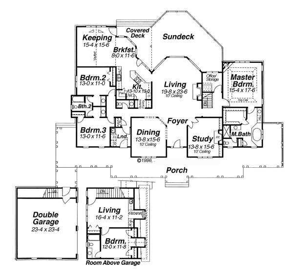 Floor Plan image of Carnegie House Plan